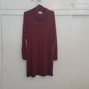 Cherish Turtleneck Knit dress with pockets